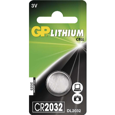 GP Batteries Lítium gombelem  GP CR2032 1db