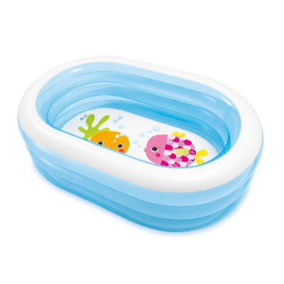 Intex My Sea Friends gyermekmedence 163 x 107 x 46 cm