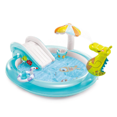 Intex Krokodilos játszóközpont 201 x 170 x 84 cm