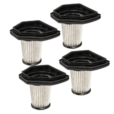 MAXXX Rezervă Filtru HEPA pentru aspiratorul vertical TurboVac 2în1 - set de 4 bucăți