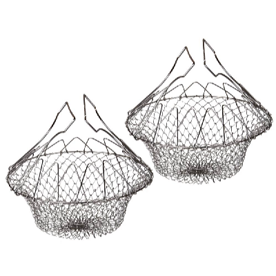 De Gusto Multifunkciós főző és sütőkosár 23 cm - 2db