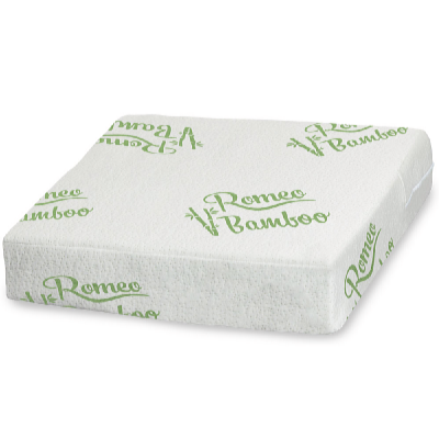 Romeo MEMORY BAMBOO magasított ülőpárna 45 x 45 x 10 cm