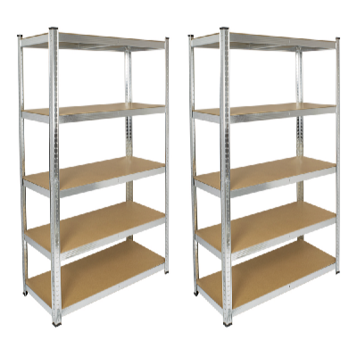 Profi Tools ZEUS fém polc 180 x 90 x 40 cm 5 polccal TC-030C - 2db