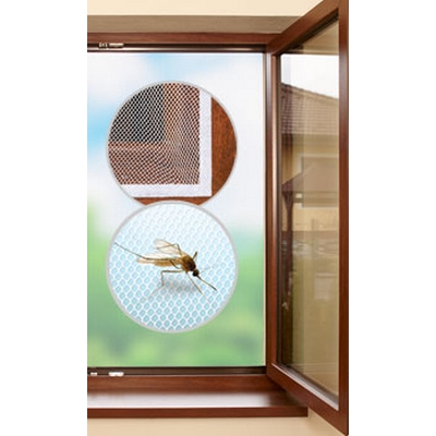 HomeLife Szúnyogháló ablakra 130x150cm, fehér