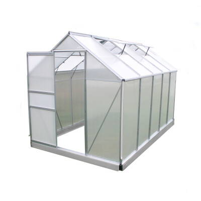 Garden King Polikarbonát üvegház alapzattal 380 x 190 x 195 cm