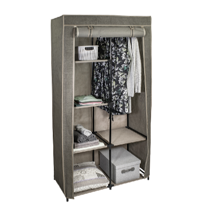 HomeLife Mobil szekrény barna