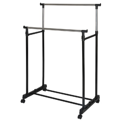 HomeLife Gurulós dupla ruhaállvány