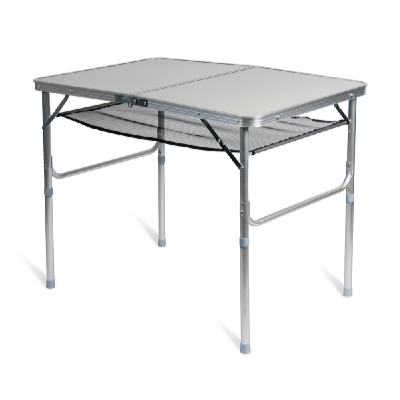 Garden King Összecsukható kempingasztal tárolóhálóval 90 x 72 x 60 cm