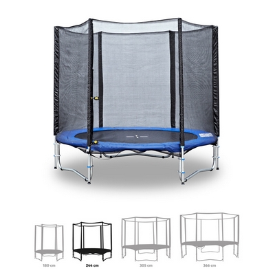 Fitness King Trambulin 244 cm + védőháló