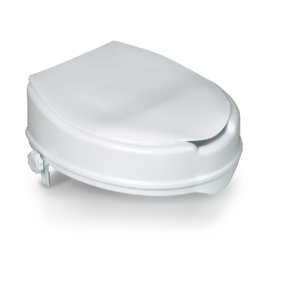 HomeLife Magasított WC ülőke fedéllel BT430