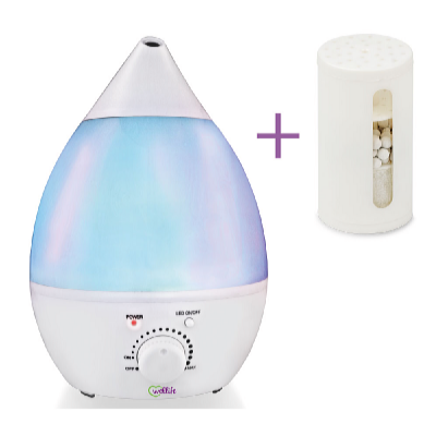 Wellife Elektromos párásító 25 W + tartalék szűrő