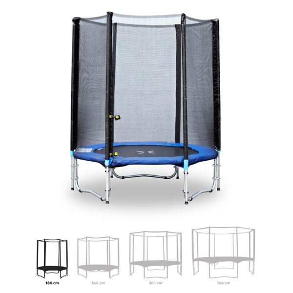Fitness King Trambulină 180 cm + plasă de protecție