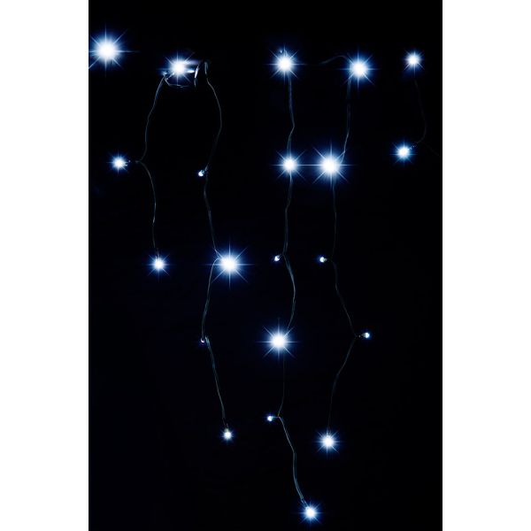 Platinium Karácsonyi LED világítás 200 dióda, jégcsapok fehér