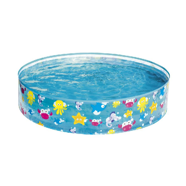 Bestway Piscină circulară pentru copii - lumea marină 122 x 25 cm