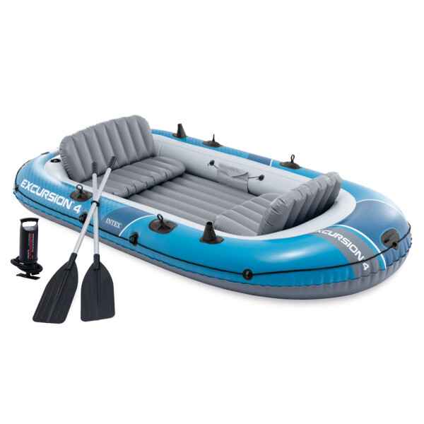 Intex Excursion 4 felfújható csónak szett - 315 x 165 x 43 cm