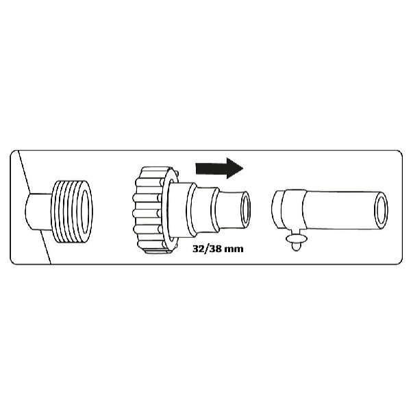Intex Adaptor piscină INTEX A