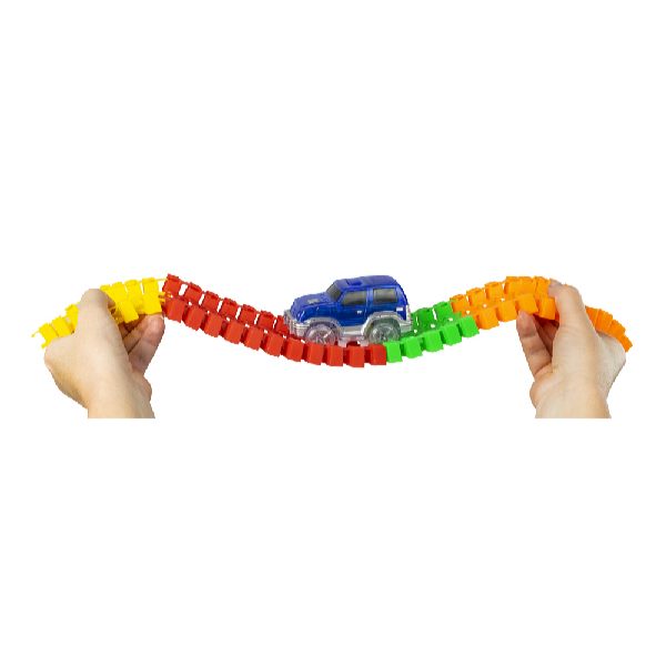 Kids World MAXI RACE világító autópálya 282 db CHP5061