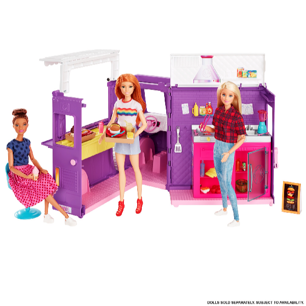 Mattel Barbie restaurant mobil