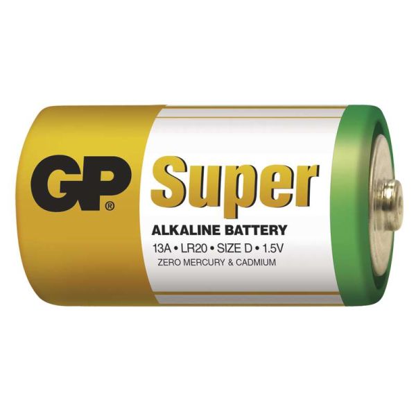 GP Batteries Baterie alcalină GP Super LR20 D 2 buc