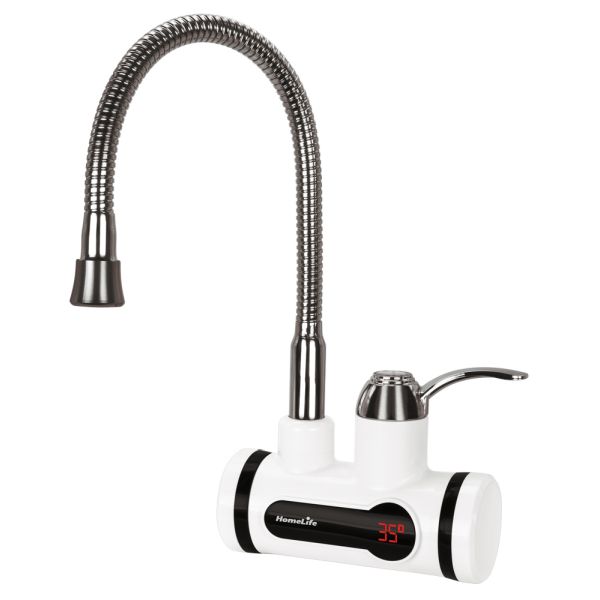 HomeLife WALL DIGITERM Flexi elektromos vízmelegítős csaptelep SDR-10C-3