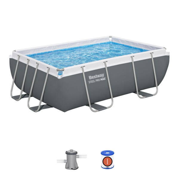 Bestway Power Steel 2,82 x 1,96 x 0,84 m piscină cu filtru de circulație