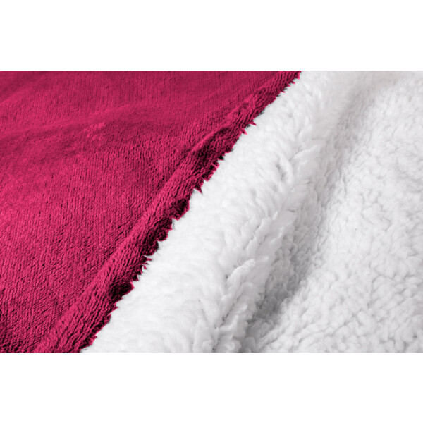 HomeLife Hoodie kapucnis TV kabát, bordó