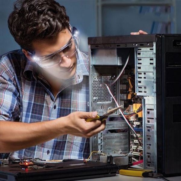 HomeLife ZOOM Double LED nagyító szemüveg