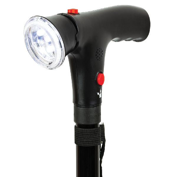 HomeLife Járóbot lámpával és riasztóval BH033