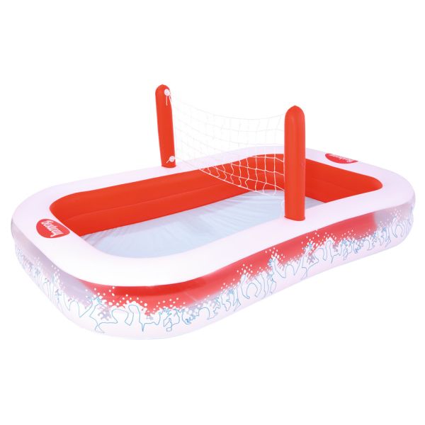 Bestway Piscină de volei pentru copii dreptunghiulară 253 x 168 x 97 cm