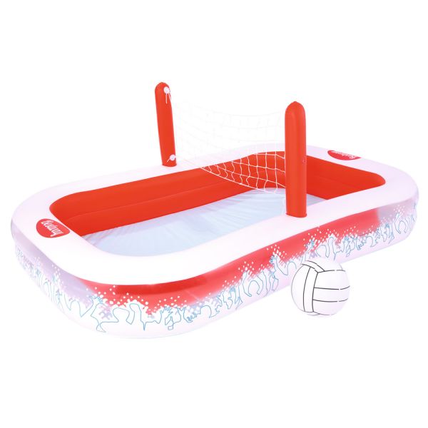 Bestway Piscină de volei pentru copii dreptunghiulară 253 x 168 x 97 cm