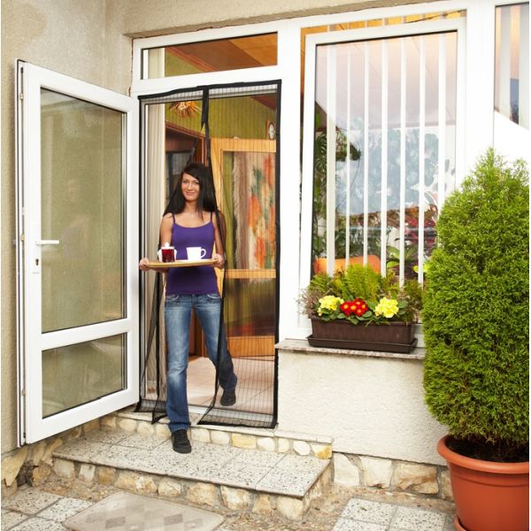 HomeLife Szúnyogháló ajtóra 210 x 100 cm