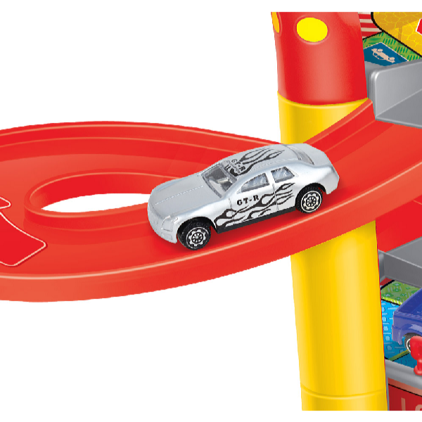 Kids World CAR ZONE emeletes játékgarázs
