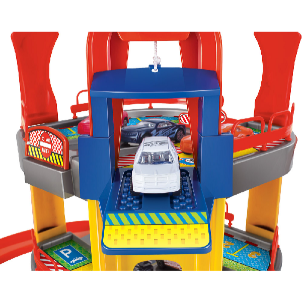 Kids World CAR ZONE emeletes játékgarázs