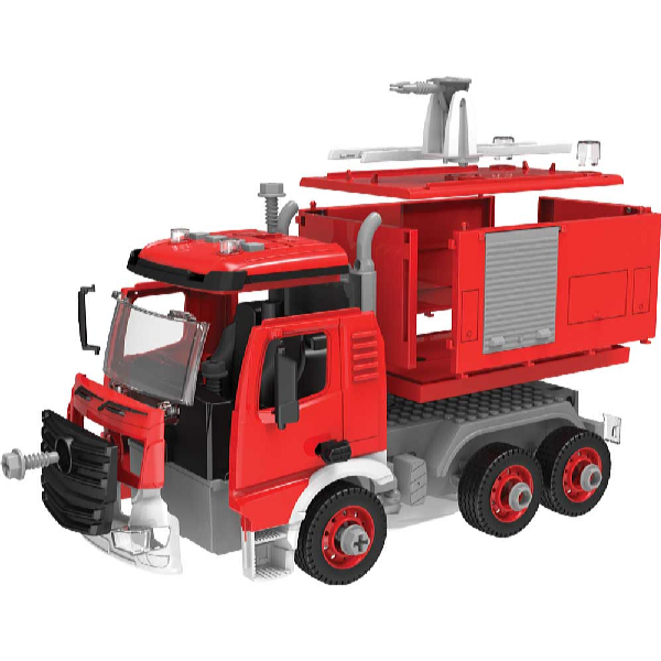 Kids World LOGIS AUTO tűzoltók logikai építőjáték