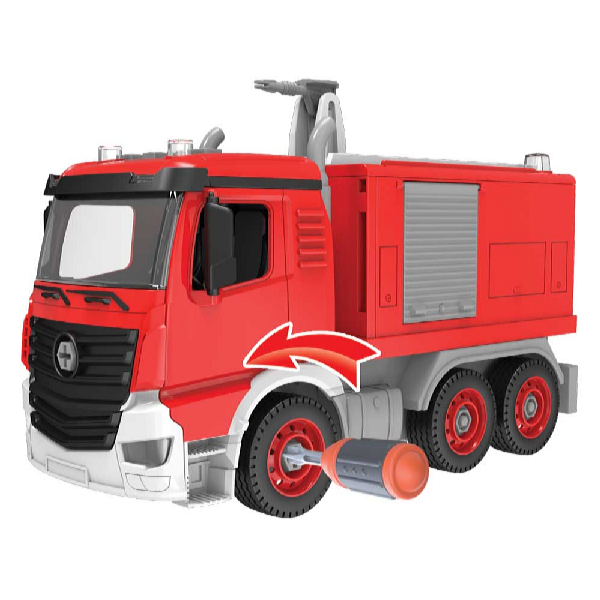 Kids World LOGIS AUTO tűzoltók logikai építőjáték