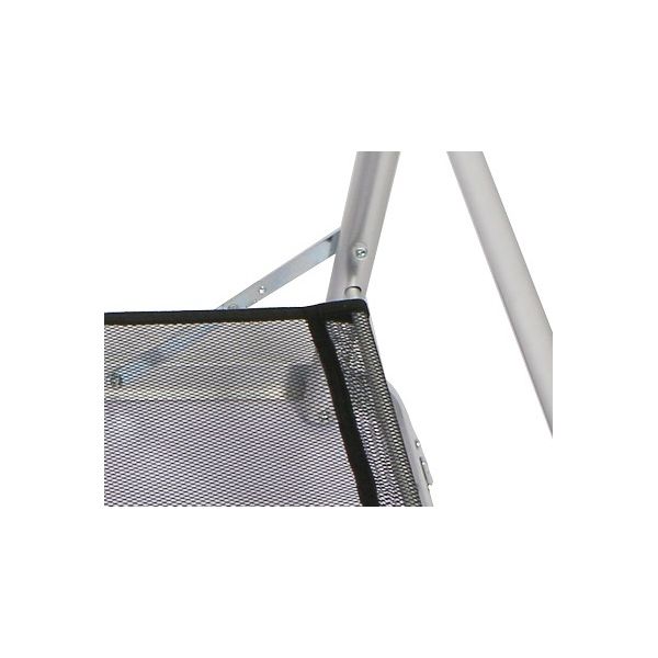 Garden King Masă pliabilă de camping cu plasă de depozitare 90 x 72 x 60 cm