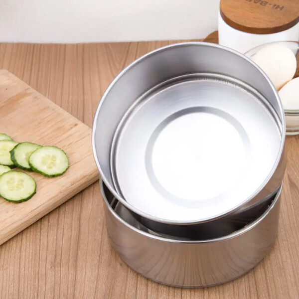 De Gusto Rozsdamentes acél ételhordó 4 x 0,9 l