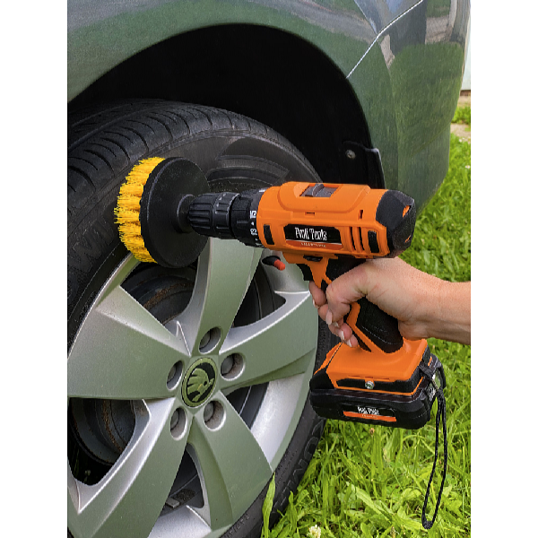 Profi Tools Perie de curățat pentru bormașină 3 buc