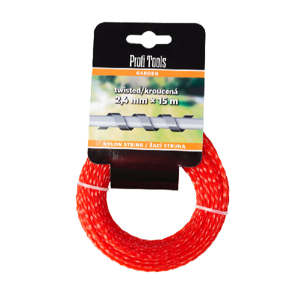 Profi Tools Vágószál bozótvágóhoz 2,4 mm, 15 m