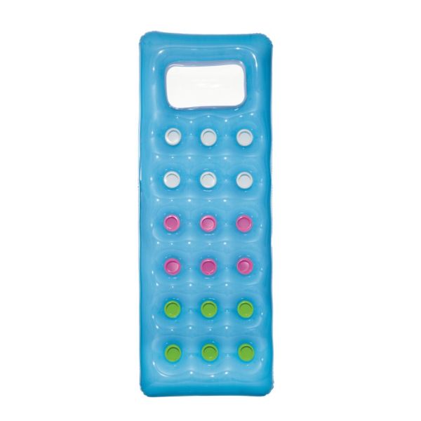 Bestway Saltea gonflabilă Fashion cu fereastră albastră