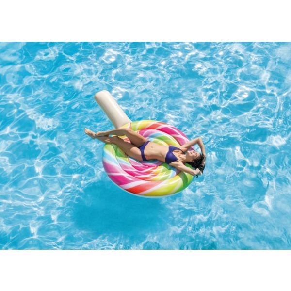 Intex Felfújható matrac - nyalóka 208 x 135 cm