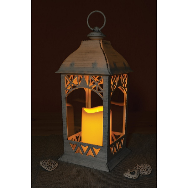 HomeLife LED dekor lámpás, fehér ZK6119