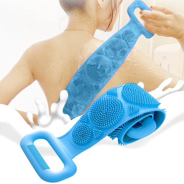 Wellife Bandă de masaj 2 în 1 pentru duș – curățare și relaxare