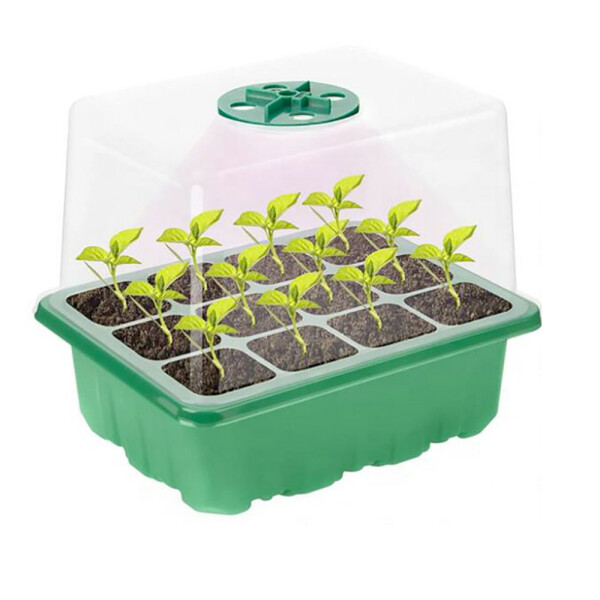 Garden King Palántázó készlet LED világítással, 12 palántára, 5db