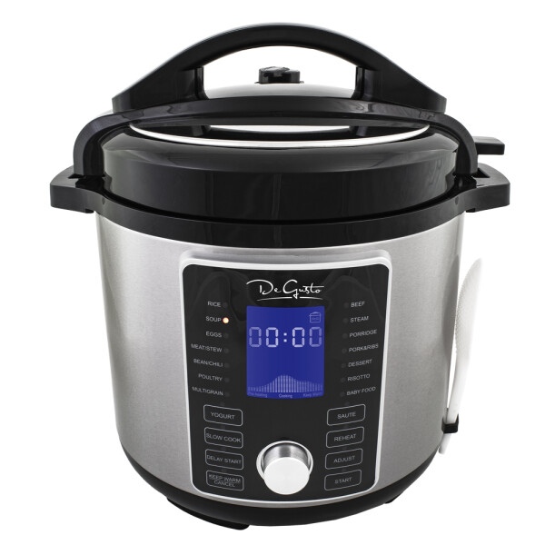 De Gusto TurboMaster elektromos multifunkciós gyorsfőző edény