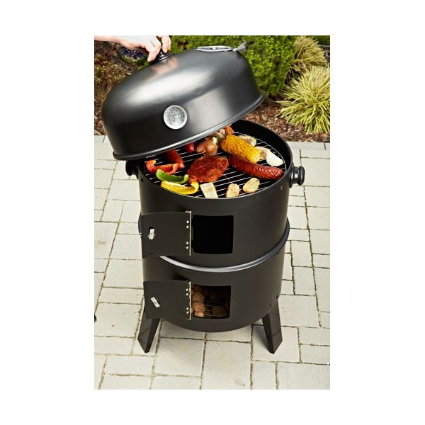 Garden King Grătar și afumătoare Multi grill 3in1
