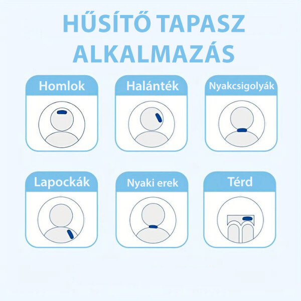 Wellife Plasturi hidrogel răcoritoare 6 buc