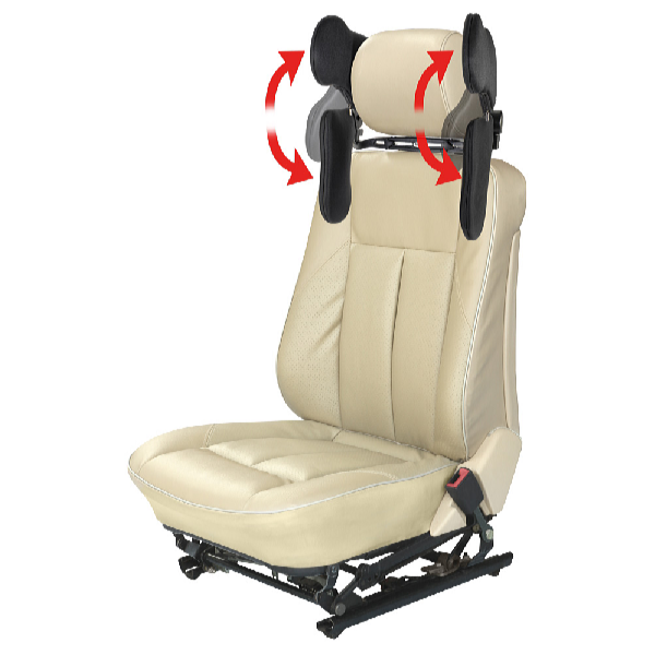 Road Star Állítható oldalsó autós fejtámla, fekete