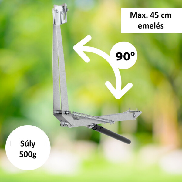 Garden King Automatikus ablaknyitó üvegházhoz