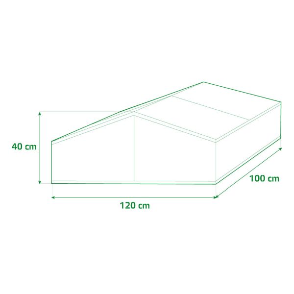 Garden King Seră de grădină VARIANT 4